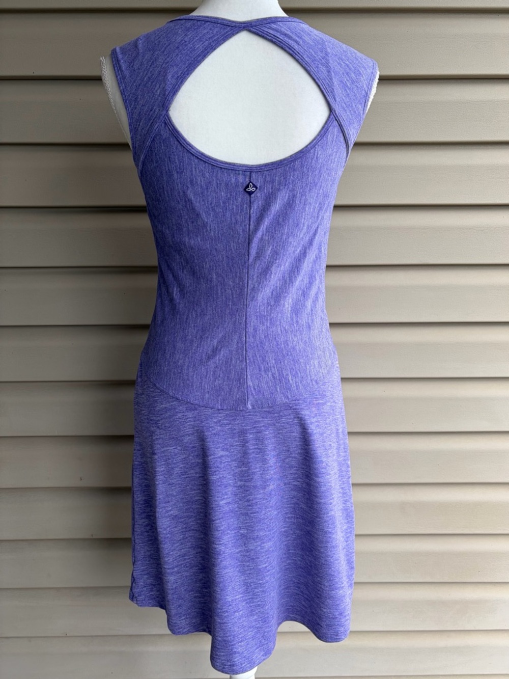 •prAna• Open Back Built-In Bra Sleeveless Athletic Dress - Size XS - Picture 5 of 9